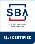 SBA logo with 8 A certification