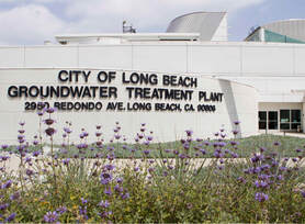 Front of City of Long Beach Groundwater Treatment Plant building